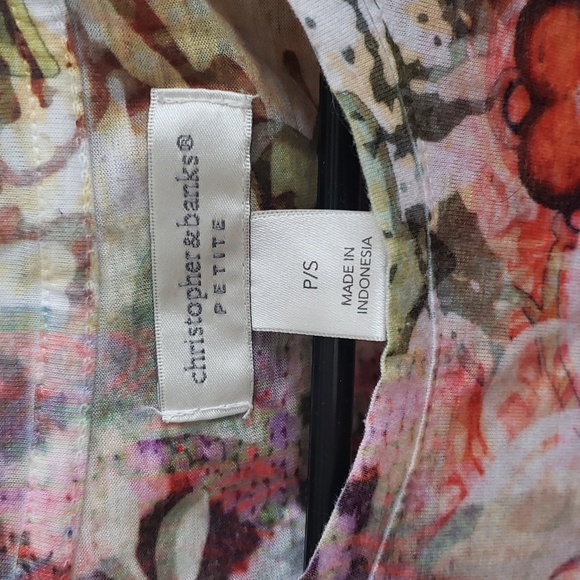 📦 DONATED!📦 Womens Vintage Christopher and Banks Shirt - Picture 2 of 3